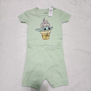 NWT Star Wars x Baby Gap Short Johns Pajama Set